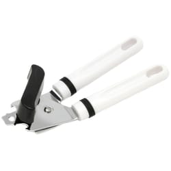 Chef Craft Black/White Chrome Manual Bottle/Can Opener