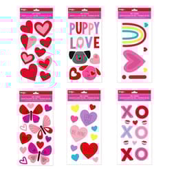 IG Design Valentine's Day Window Clings Gel 1 each