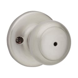Kwikset Cove Satin Nickel Privacy Knob Right or Left Handed
