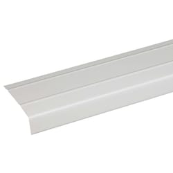 Amerimax 1.25 in. H X 4 in. W X 144 in. L White Aluminum Fascia Bracket