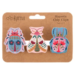 Karma Assorted Wood Chip Clip