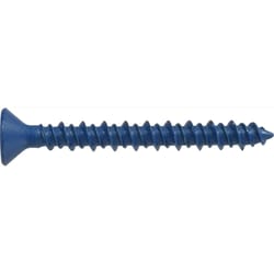 HILLMAN Tapper 1/4 in. D X 4 in. L Steel Flat Head Concrete Screw Anchor 100 pk