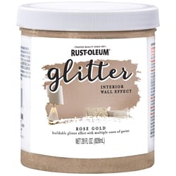 Rust-Oleum Glitter Rose Gold Water-Based Paint Interior 50 g/L 28 oz