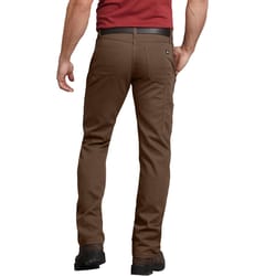 Dickies Tough Max Men's Twill Carpenter Pants Timber Brown 42x30 7 pocket 1 pk