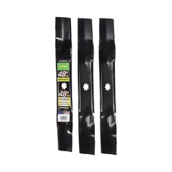MaxPower 48 in. 3-in-1 Mower Blade Set For Riding Mowers 3 pk