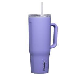 Corkcicle Cruiser 40 oz Periwinkle BPA Free Insulated Straw Tumbler