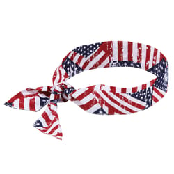 Ergodyne Chill-Its Stars & Stripes Bandana Headband Multicolored One Size Fits Most