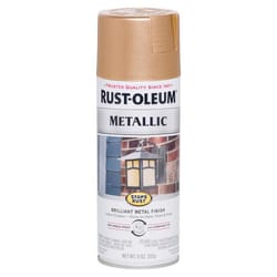 Rust-Oleum Stops Rust Metallic Rose Gold Spray Paint 11 oz