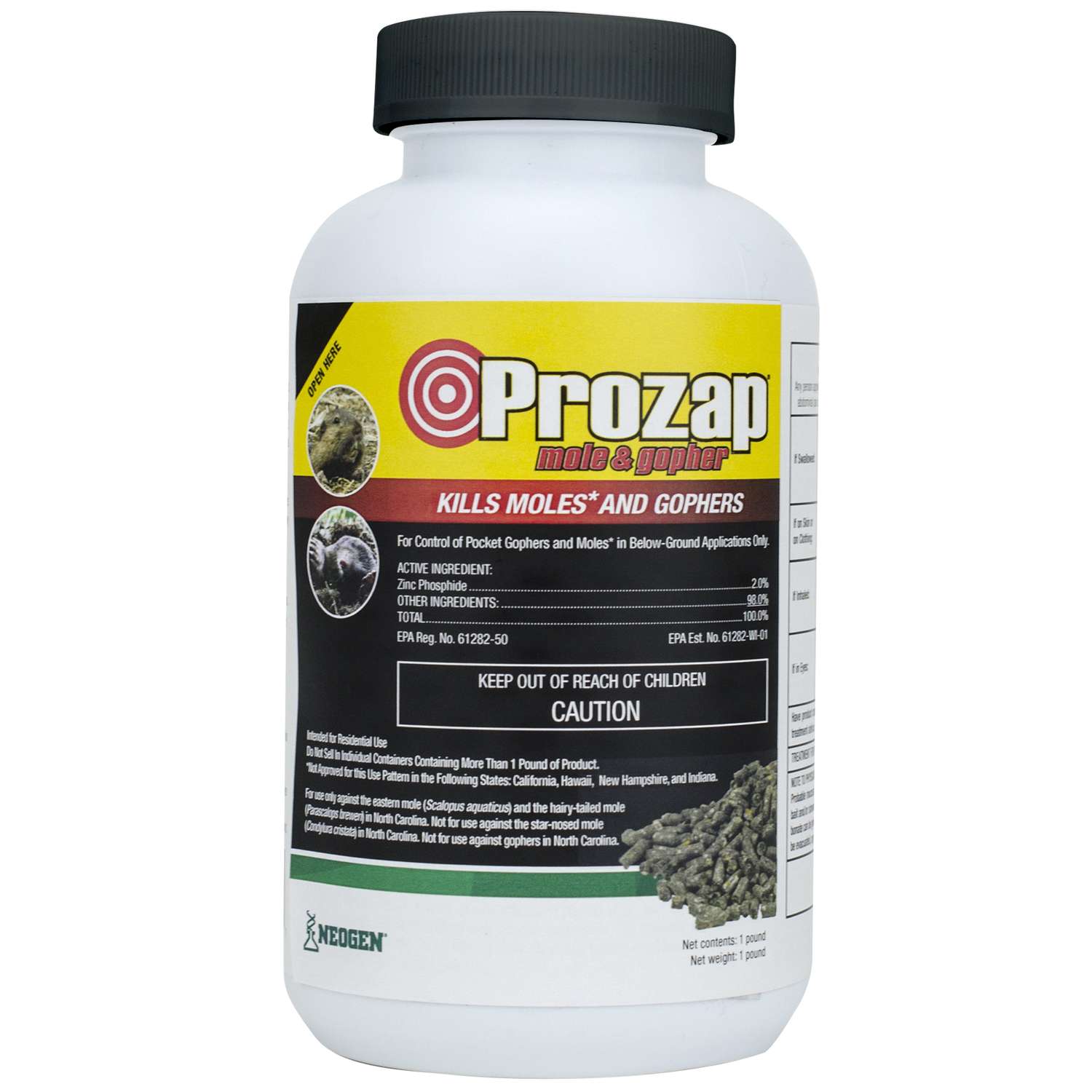 Prozap Toxic Pest Control Pellets For Gophers and Moles 1 lb 1 pk Ace