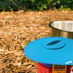 Dexas Blue Silicone Pet Food Can Lid For All Animals