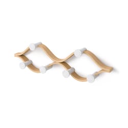 Umbra White Wood Decorative Hooks 1 pk
