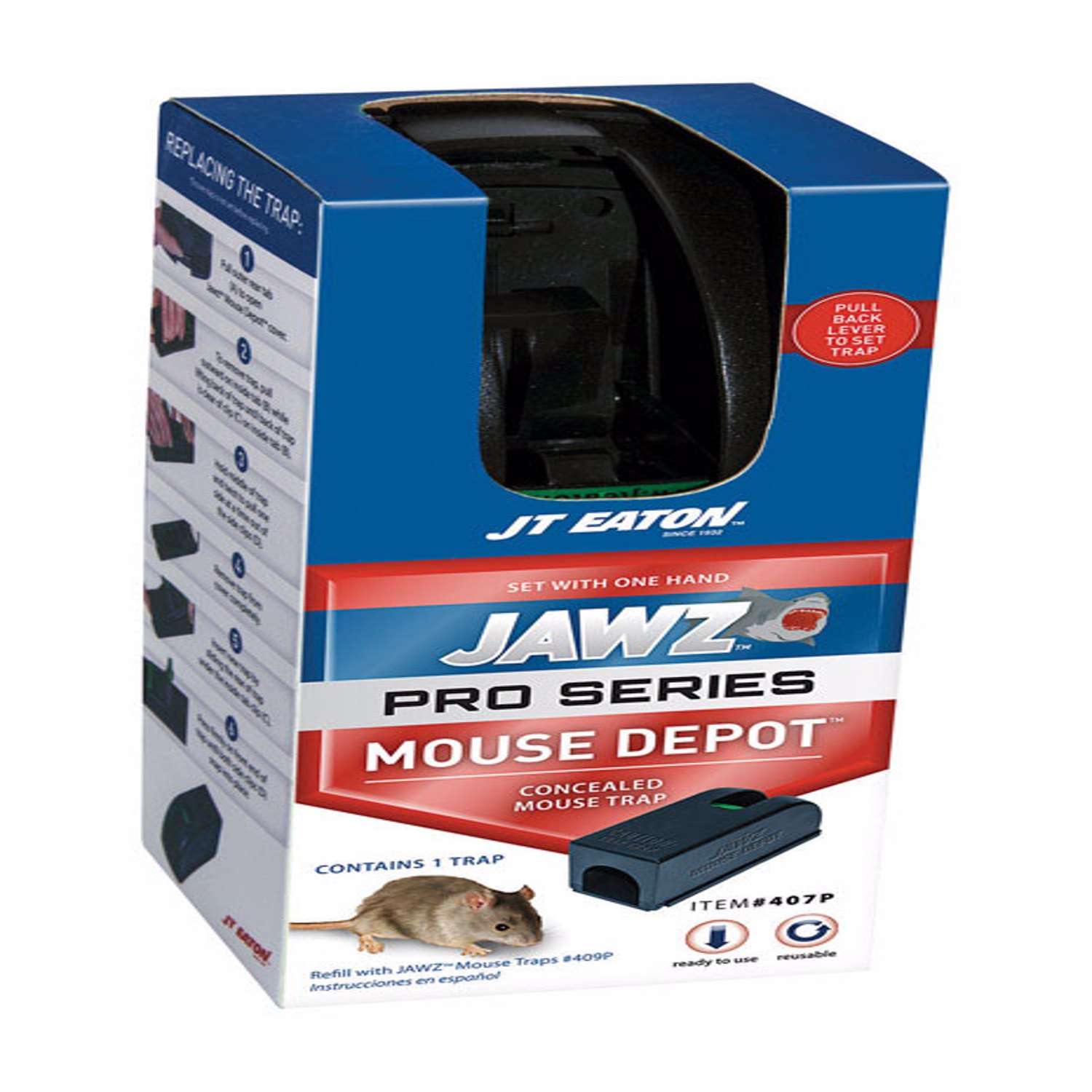 JT Eaton JAWZ Pro Series Small Covered Animal Trap For Mice 1 pk - Ace  Hardware