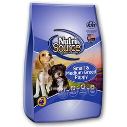 NutriSource Puppy Chicken Meal and Rice Dry Dog Food 15 lb