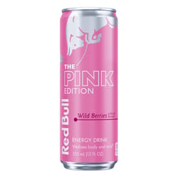 Red Bull Pink Edition Berry Caffeine Beverage 12 oz 1 pk