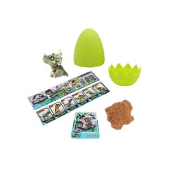 Jurassic World Captives Flocked Hatchling Dinos Egg Incubator Multicolored