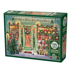 Cobble Hill Christmas Flower Shop Jigsaw Puzzle 1000 pc