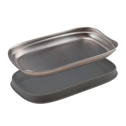 Tovolo Stainless Steel Plastic/Stainless Steel Spoon Rest