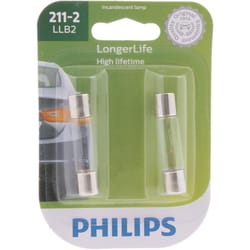 Philips Longer Life Incandescent Courtesy/Glove/License/Trunk Miniature Automotive Bulb 211-2LLB2