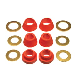 Danco Rubber Cone Washer Assortment with Rings 12 pc