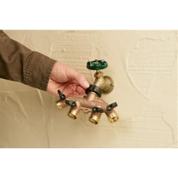 Orbit 3/4 in. Brass Threaded Male Garden Hose Manifold