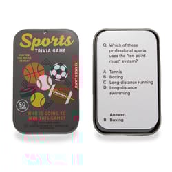 Kikkerland Sports Trivia Game Multicolored