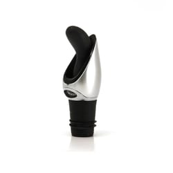 Rabbit Black Stainless Steel Wine Pourer and Stopper