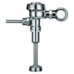 Sloan Royal Urinal Flush Valve Silver Polished Chrome Brass