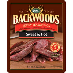 LEM Backwoods Sweet and Hot Jerky Seasoning 5.8 oz Boxed