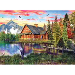 Eurographics The Fishing Cabin Jigsaw Puzzles Multicolored 1000 pc