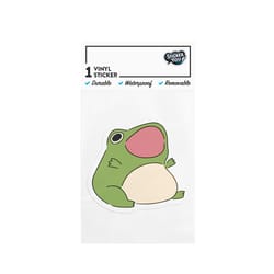 StickerYou Frog Sticker Vinyl 1 pk