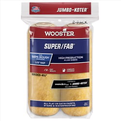 Wooster Super/Fab Fabric 4 1/2 in. W X 1/2 in. Mini Paint Roller Cover 2 pk