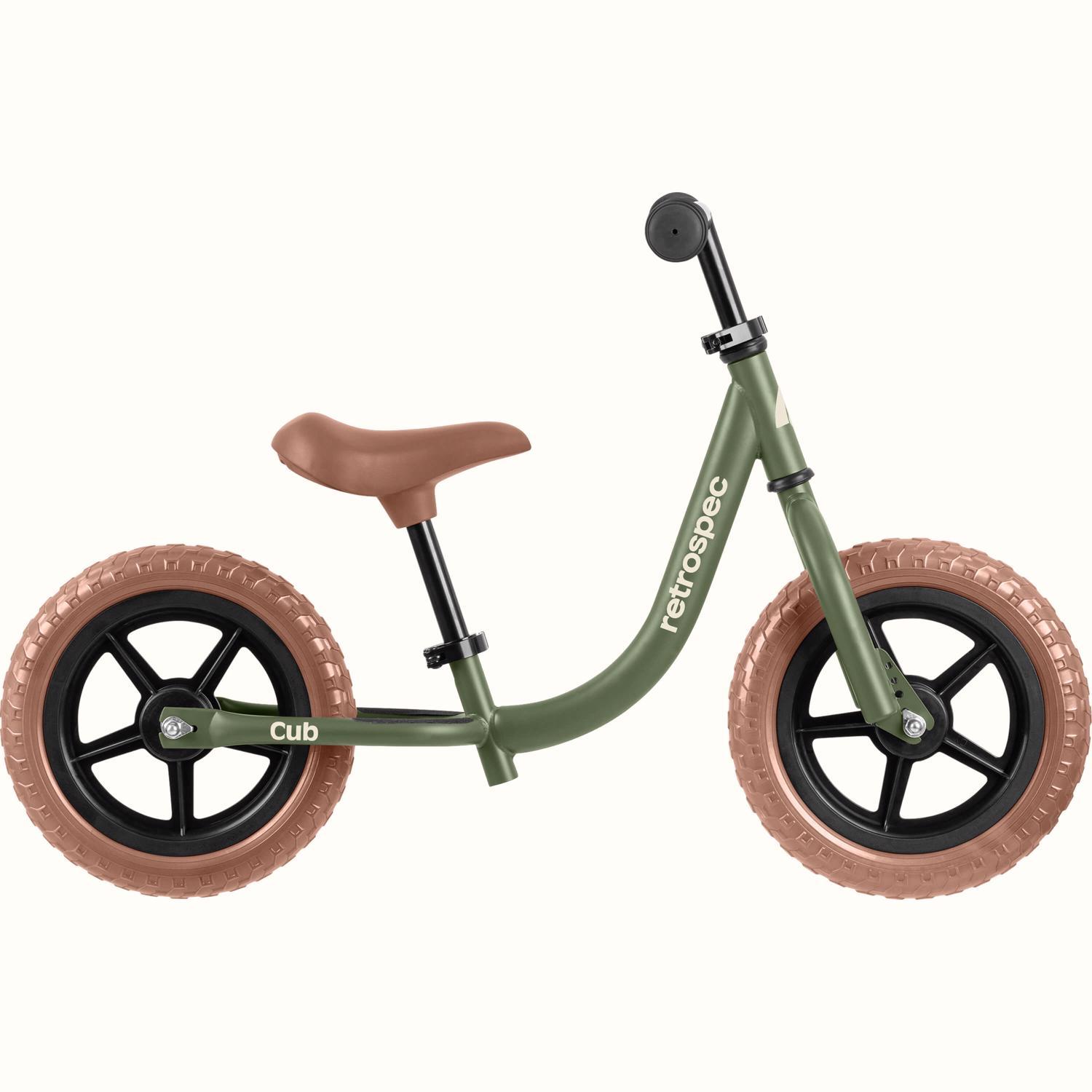 Retrospec Cub 2 Kid’s 12 in. D Balance Bicycle Olive Drab Sansujyuku sansujyuku.com