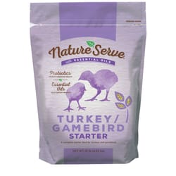 NatureServe Grower/Starter Feed Crumble For Turkey/Gamebird 10 lb