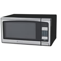 Perfect Aire 1.1 cu ft Black/Silver Microwave 1000 W