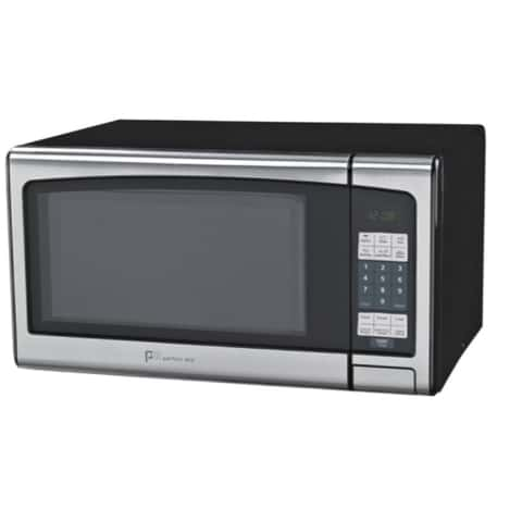 Simply Perfect 0.7 Cu. Ft. Microwave Oven Black, Microwave Ovens, Furniture & Appliances