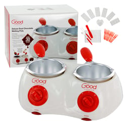 Good Cooking Deluxe Red 16 oz Stainless Steel Chocolate Melting Pot
