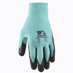 Wells Lamont Women's Indoor/Outdoor Gripper Grip Gloves Teal M 1 pair