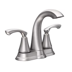 Moen Tiffin Brushed Nickel Contemporary Bathroom Faucet 4 in.