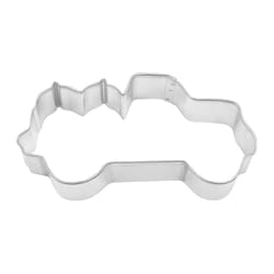 R&M International Corp International Corp 4 in. L Pumpkin Truck Cookie Cutter Silver 1 pc