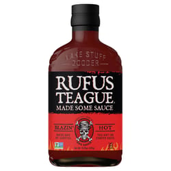 Rufus Teague BBQ Sauce - Gluten Free Blazin' Hot BBQ Sauce 15.25 oz