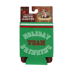 Uncle Bob's Christmas Drink Sleeve Styrene Butadiene Rubber 1 pk