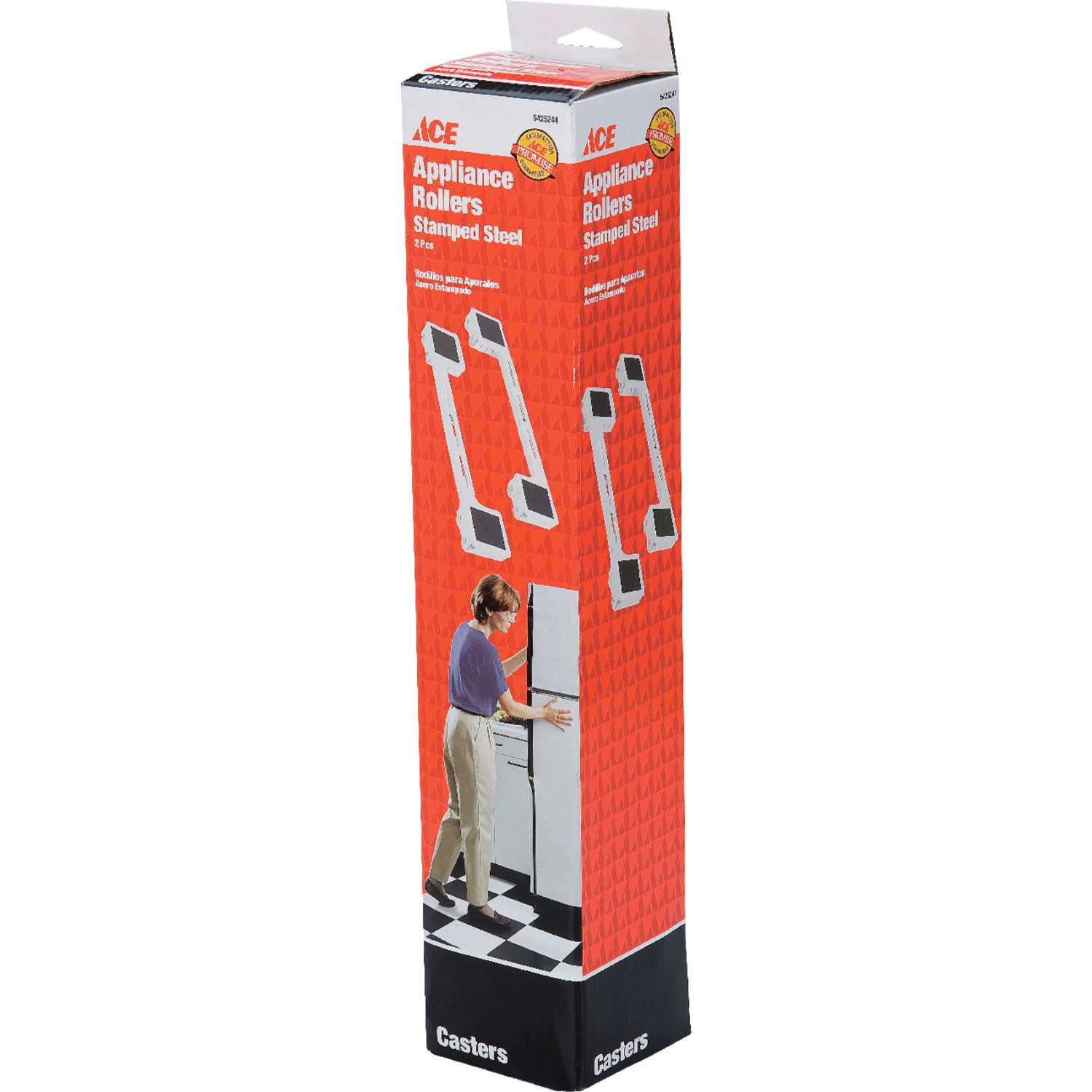 Ace Steel Appliance Roller 1200 lb. 2 pk Ace Hardware