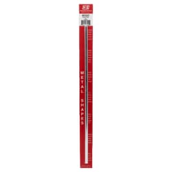 K&S 12 in. L X 1/4 in. D Aluminum Rod 1 pk