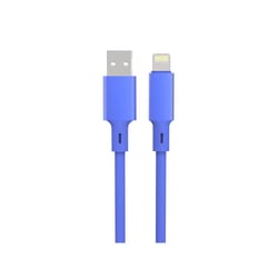 A.S.K Lightning to USB Cable 12 ft. Blue