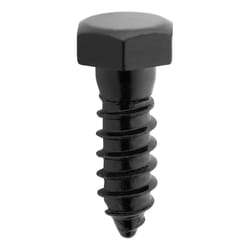 National Hardware 1/2 in. X 1-1/2 in. L Hex Black Steel Lag Screw 1 pk