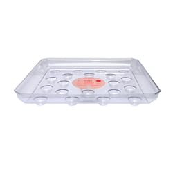 Everspring 1.62 in. H X 14 in. W X 14 in. D Plastic Plant Saucer Clear