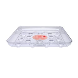 Everspring 1.62 in. H X 14 in. W X 14 in. D Plastic Plant Saucer Clear