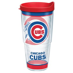 Tervis MLB 24 oz Multicolored BPA Free Chicago Cubs Tumbler with Lid