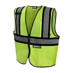 DeWalt Reflective Polyester Mesh Class 2 Hi-Vis Safety Vest Green M