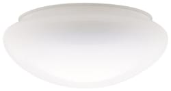 Westinghouse Mushroom White Glass Lamp Shade 1 pk